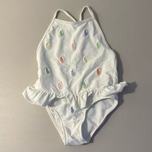 Worn ONCE! Ralph Lauren bathing suit 18 months